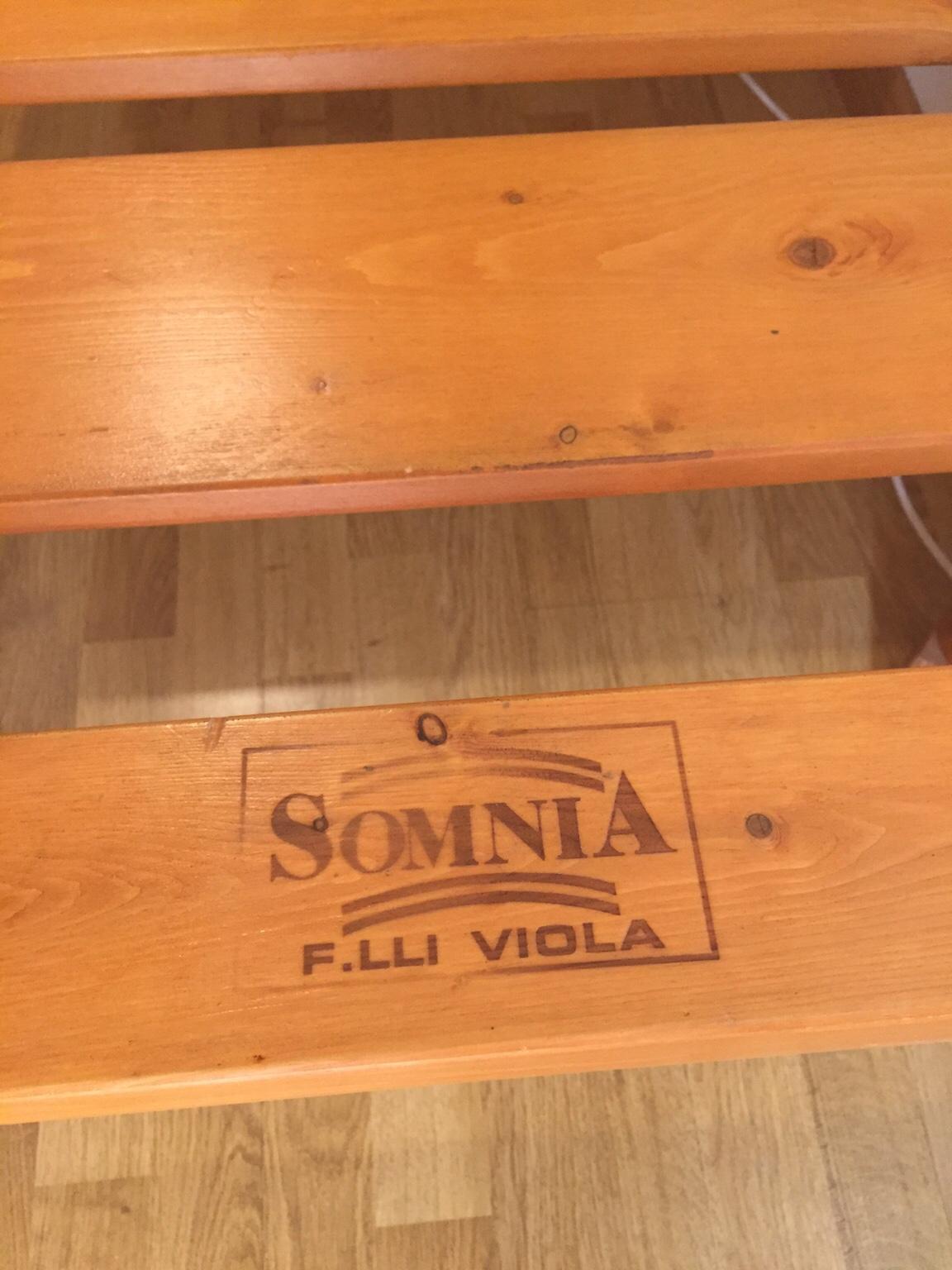 Reti ortopediche in legno massello - Somnia F.lli Viola