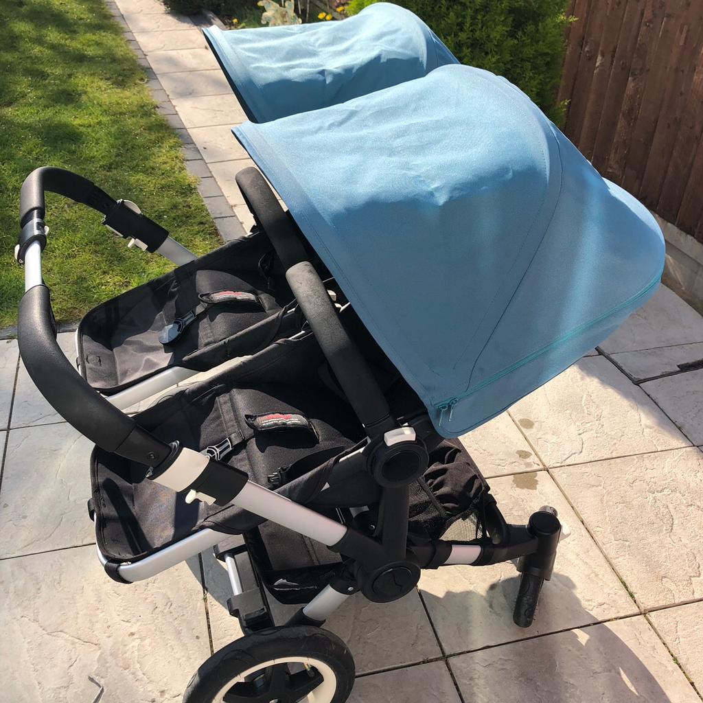 Bugaboo donkey best sale petrol blue