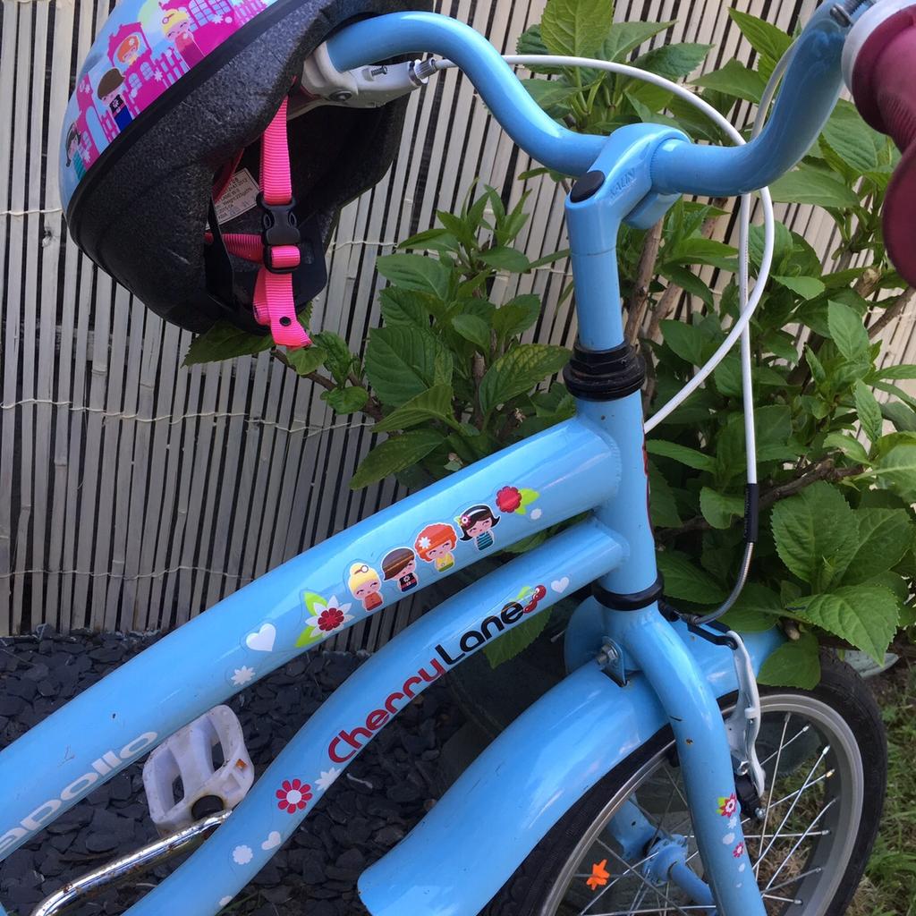 Girls cherry lane bike with matching helmet in RM9 Dagenham for