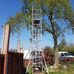 Aluminium scaffold tower in excellent condition