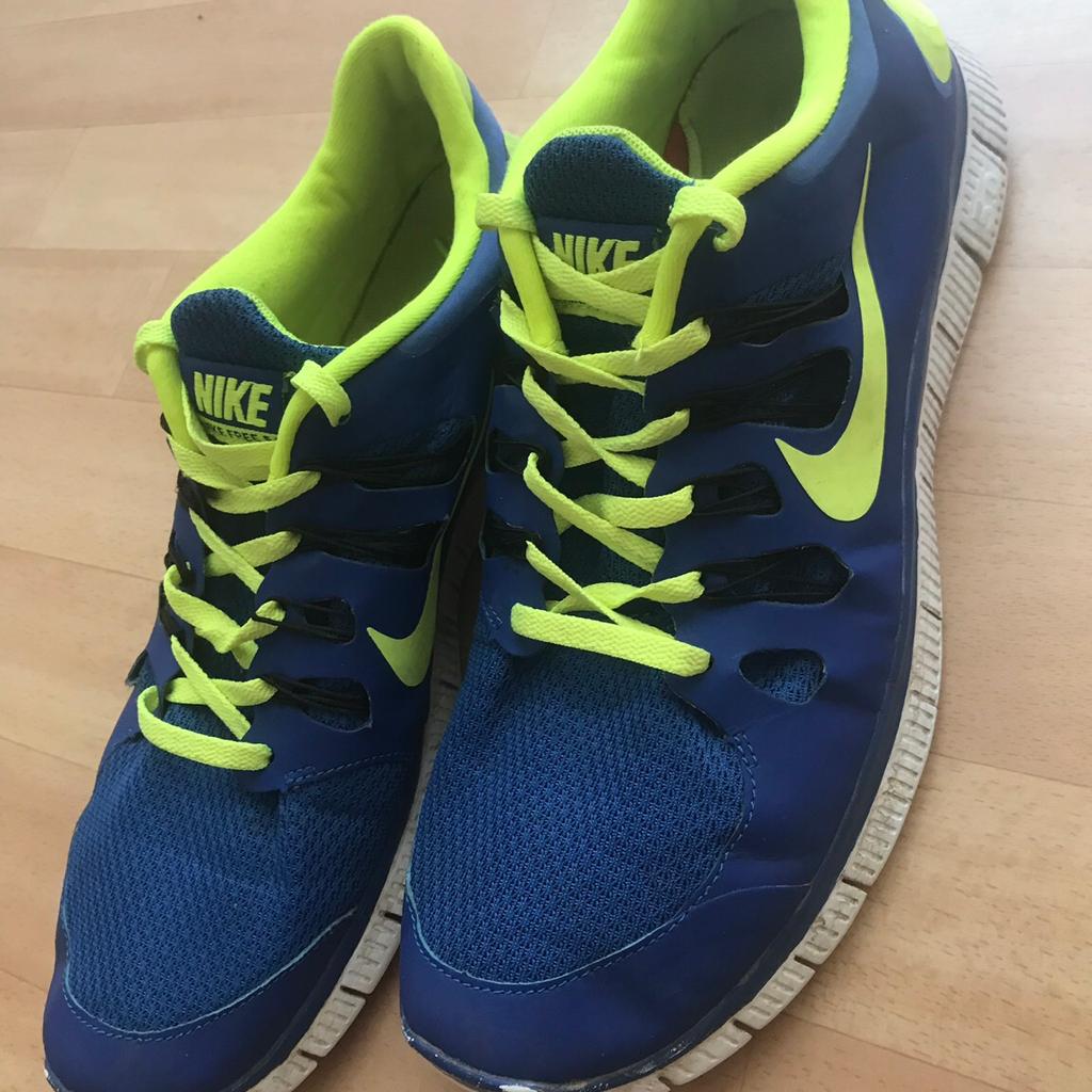 Nike free 5.0 herren blau clearance gelb