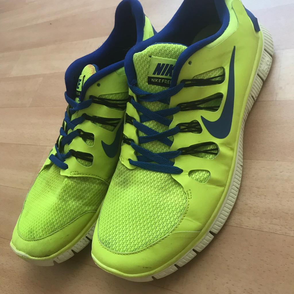 Nike free 5.0 herren hotsell blau gelb