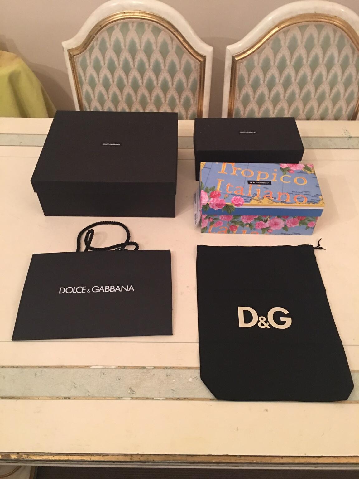 Dolce & Gabbana boxes / dust bag / paper bag in SW7 Chelsea for £ for  sale | Shpock