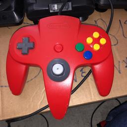Pad Nintendo 64 Rosso
