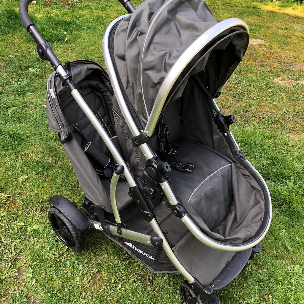 Hauck duett clearance double buggy