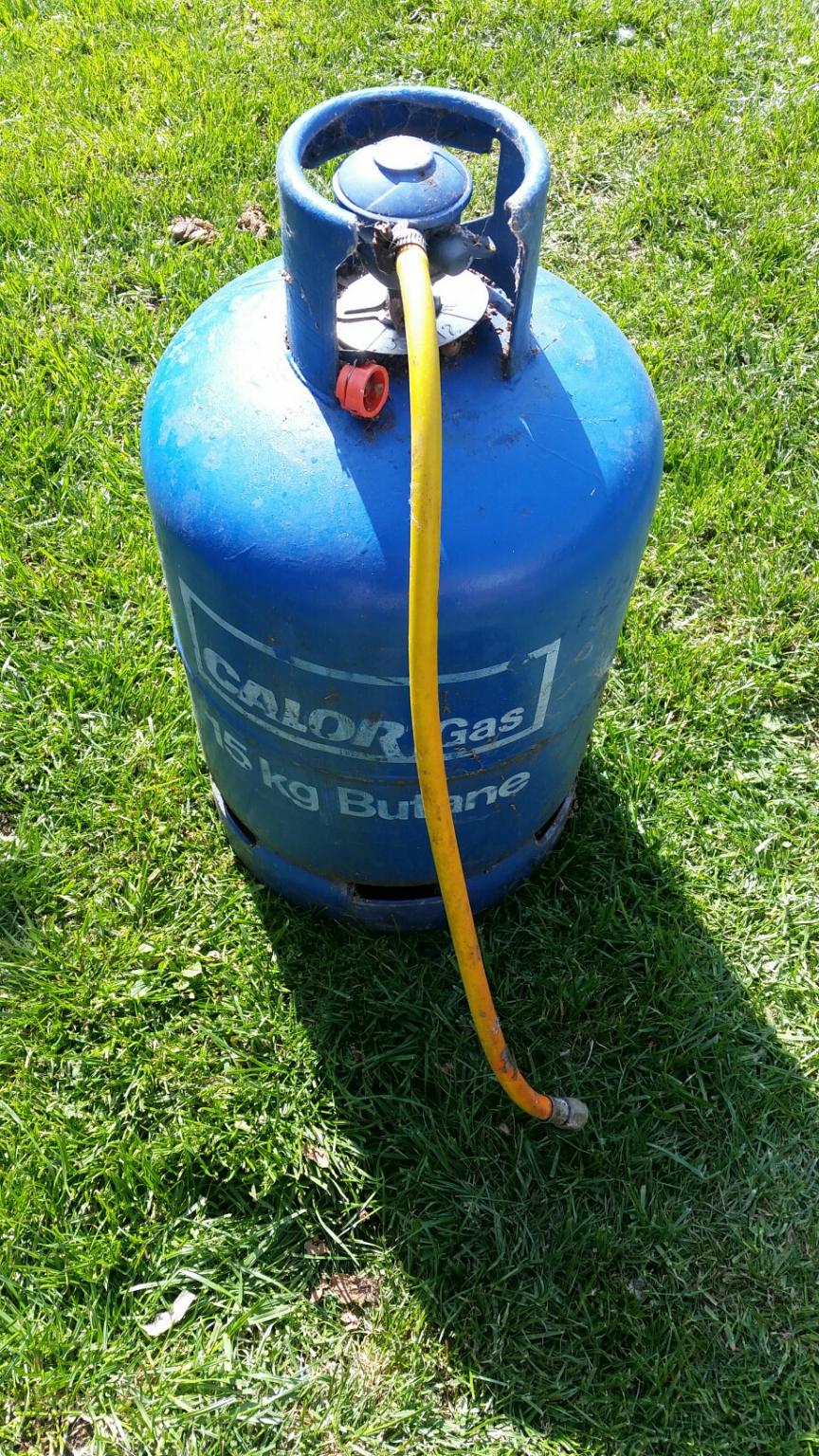 15kg butane bottle gas with regulator full in CB8 Suffolk for £30.00