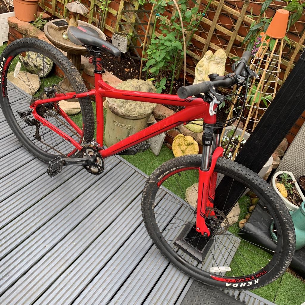 Carrera red mans bike Sulcata limited edition in Hyndburn for