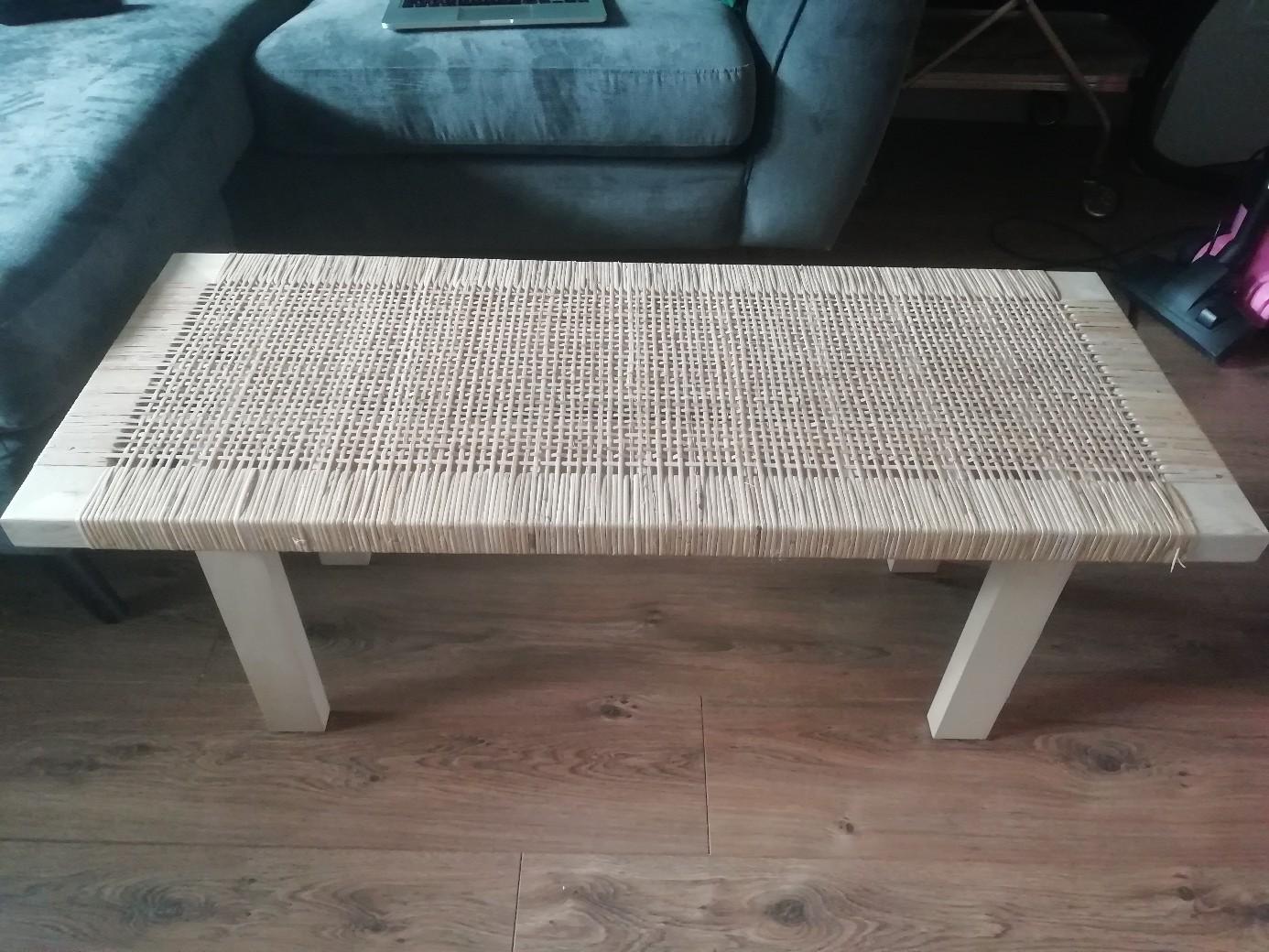 Rattan woven style coffee table from Ikea in SE15 London for £40.00 for