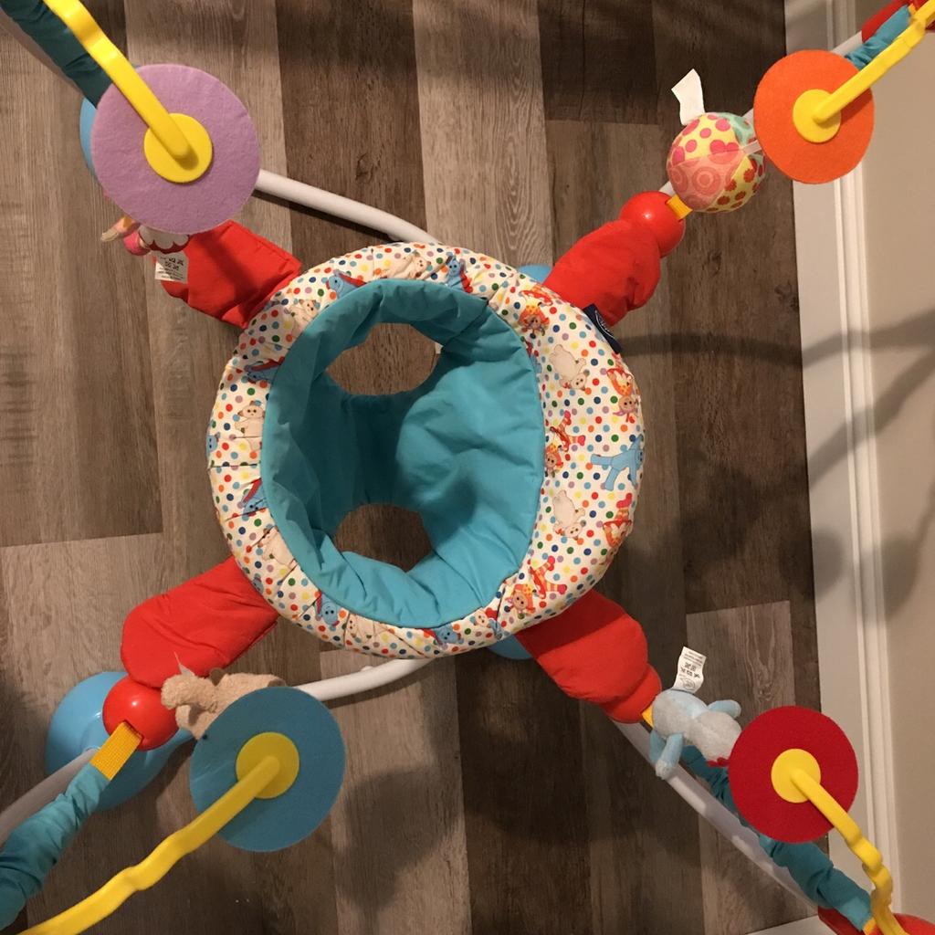 In the cheap night garden jumperoo