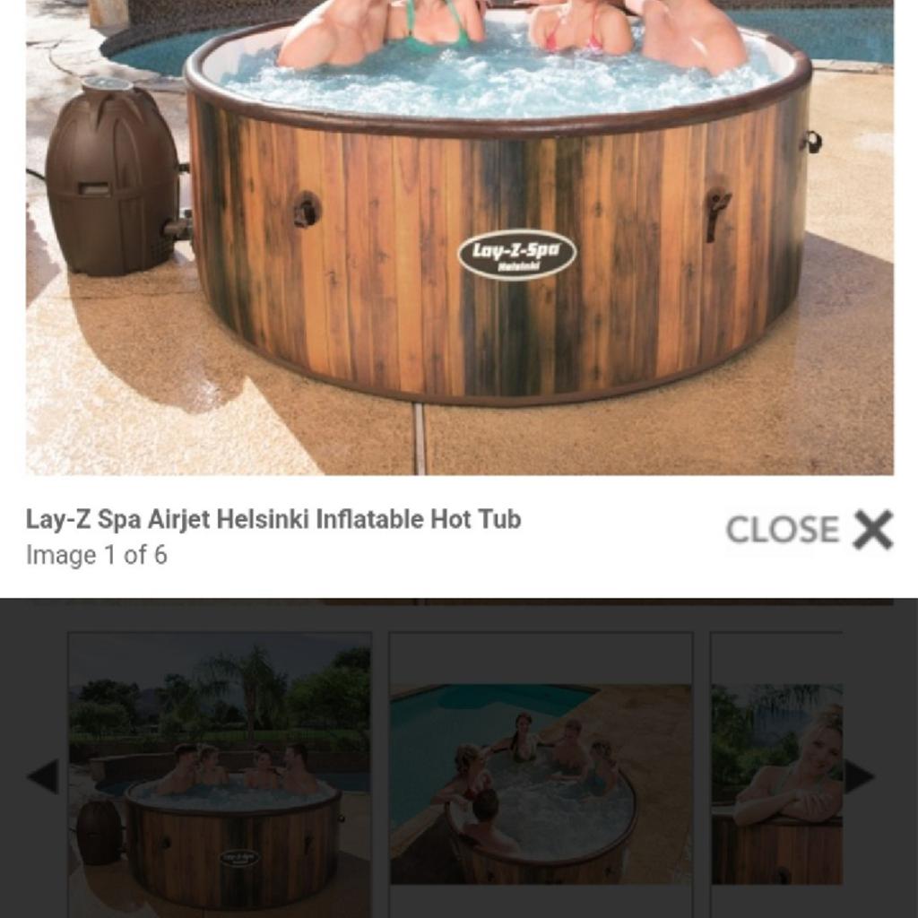 lazy spa Helsinki brand new hot tub. in Tameside for £490.00 for sale Shpock