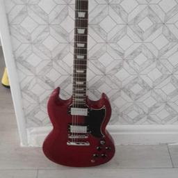 Encore E69 Electric Guitar

Cherry Red

lovely looking guitar ....

Up For Offers