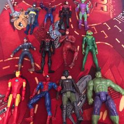 Selling my sons marvel figures as no longer plays with them. All lovely condition . £3 each