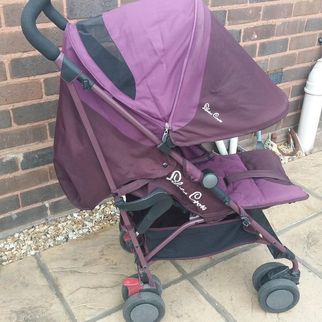 Silver cross sales pop stroller purple