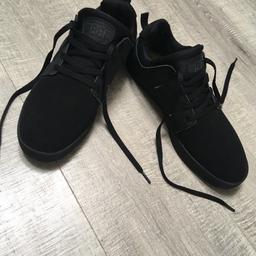 Barely worn, black suede, great condition UK 10.5
