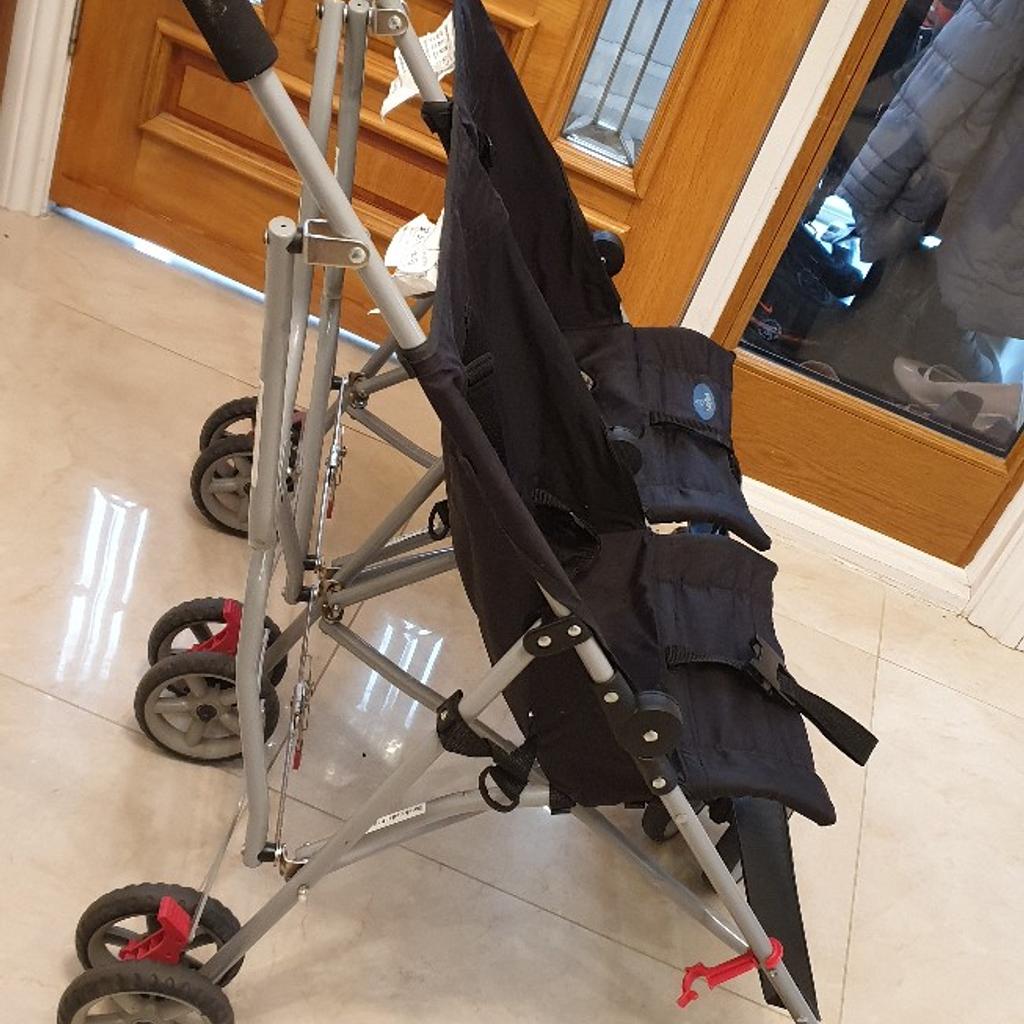 Babystart double hot sale pushchair