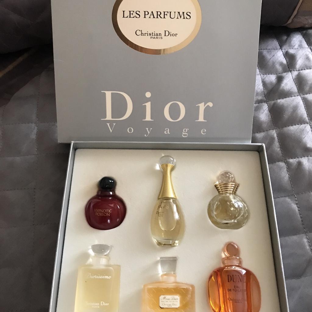 Dior voyage cheap perfume mini set