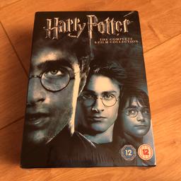 Harry Potter the complete 8-film collection. 
Brand new still Sealed I brought them and never got round to watching them.