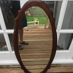 old mirror. measures length, 98cm,height, 47 cm!