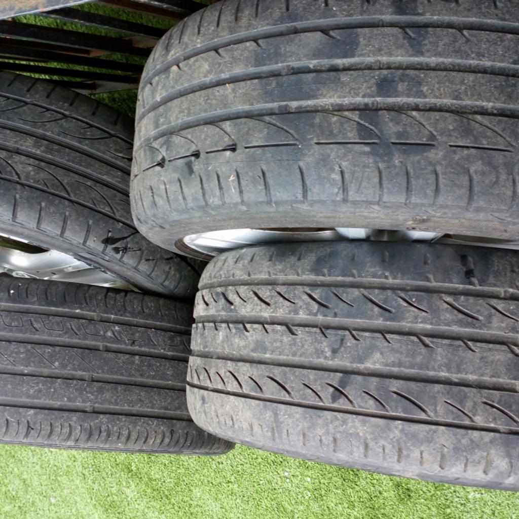 4 Alloy wheels Aruba Jaguar XType 18'' in HP13 for £120.00 for