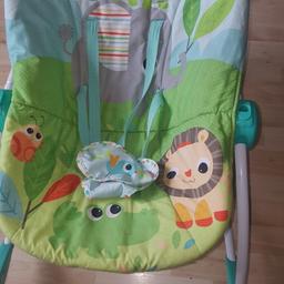 bright starts rocker chair also goes in to a toddler seat ex con paid 32