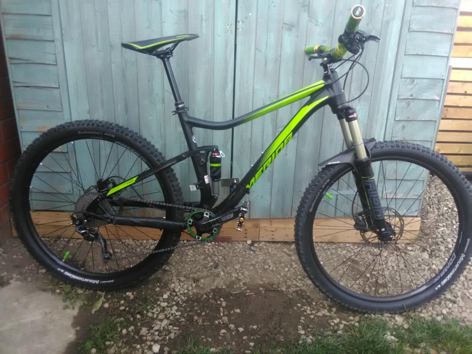 merida full suspension mountain bike
