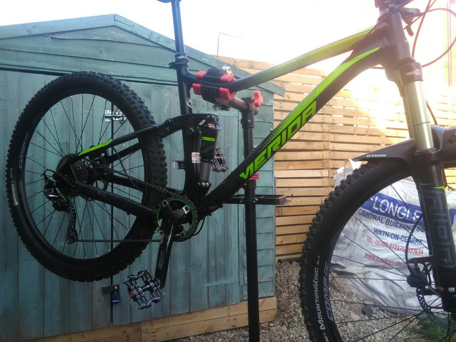 merida full suspension mountain bike