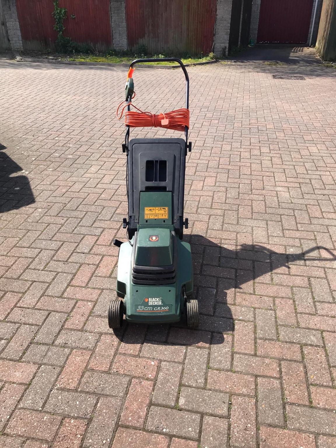 Black Decker GR360 Electric Lawn Mower in GL2 Gloucester for