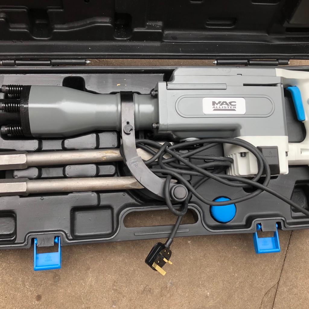 Mac allister 1700 watt concrete breaker in WS10 Walsall for £110.00 for