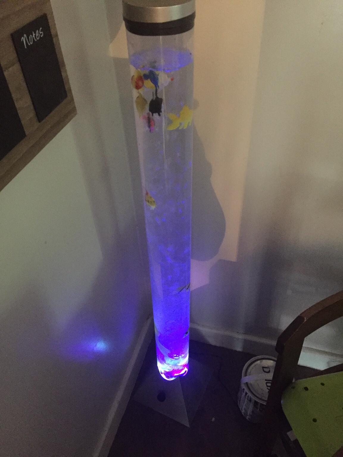 Bubble fish lamp deals b&m