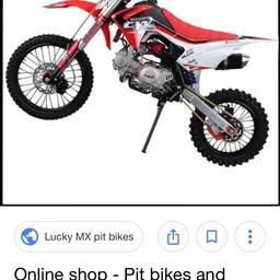 Anyone selling a non running pitbike message me