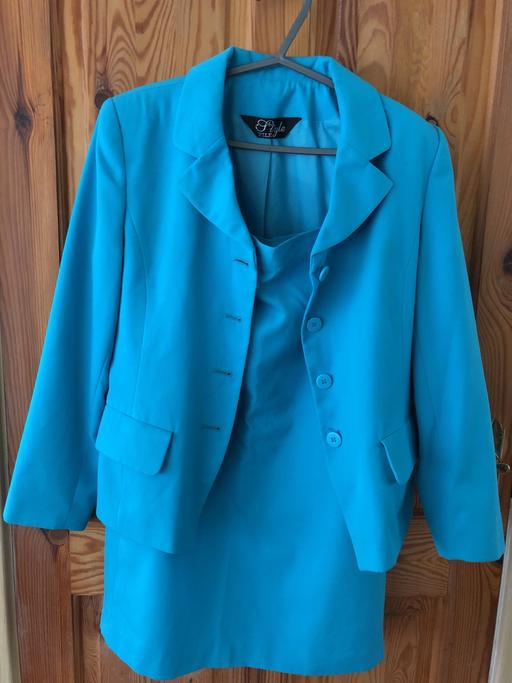 Buy & Sell West Yorkshire Leeds - Photos for Women’s sky blue blazer n skirt uk 12