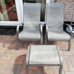 2 x metal recliners. and 2 footstools. in really good cond.
pick up only L14 broadgreen