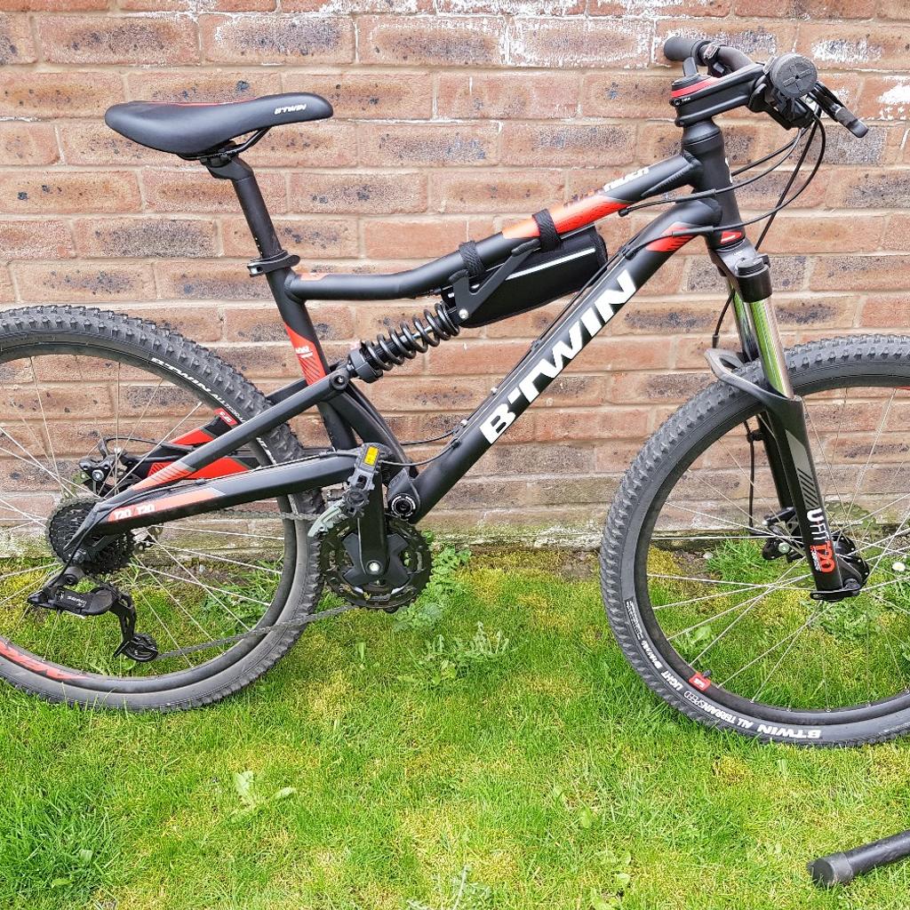 Btwin rockrider deals 520 full suspension