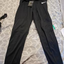 XL boys dry fit tracksuit bottoms. Fit age 13 to 15.

Brand new with tags and bag! Bought them for my step son and he's decided that he doesn't like them! Now too late to send back.

Just want some of the money back for them.