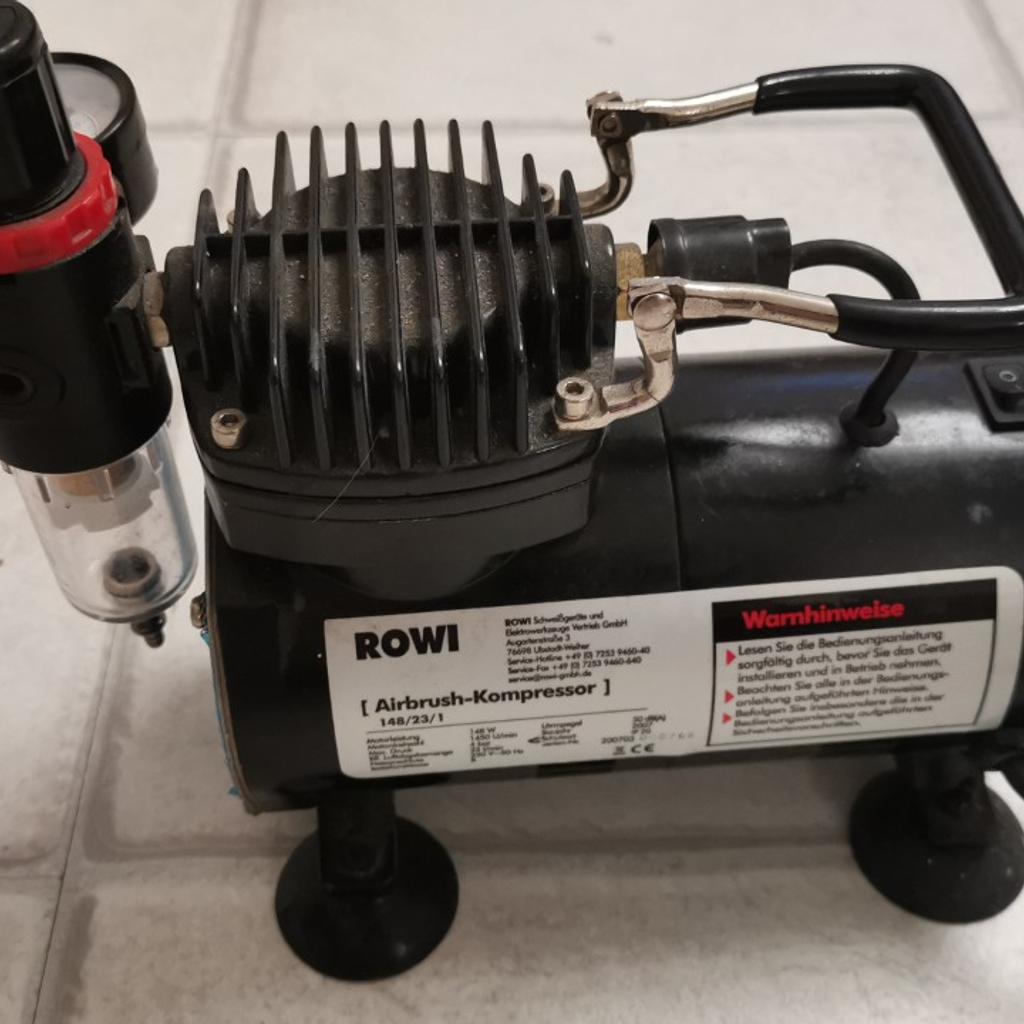 Airbrush-kompressor Rowi 148/23/1 in 74072 Heilbronn für € 10,00 zum ...