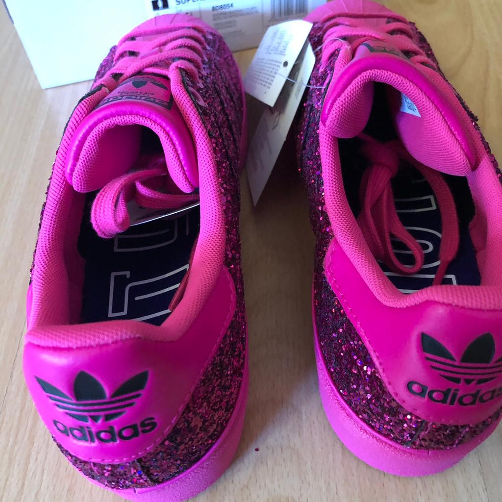 Adidas superstar 2024 rosa glitzer