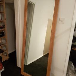 Large Oak Framed Mirror, VERY HEAVY
1.80 X 740, reduced from 20 to 15...No offers