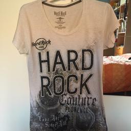 Maglietta Hard Rock Cafe Firenze. 
Taglia M, donna