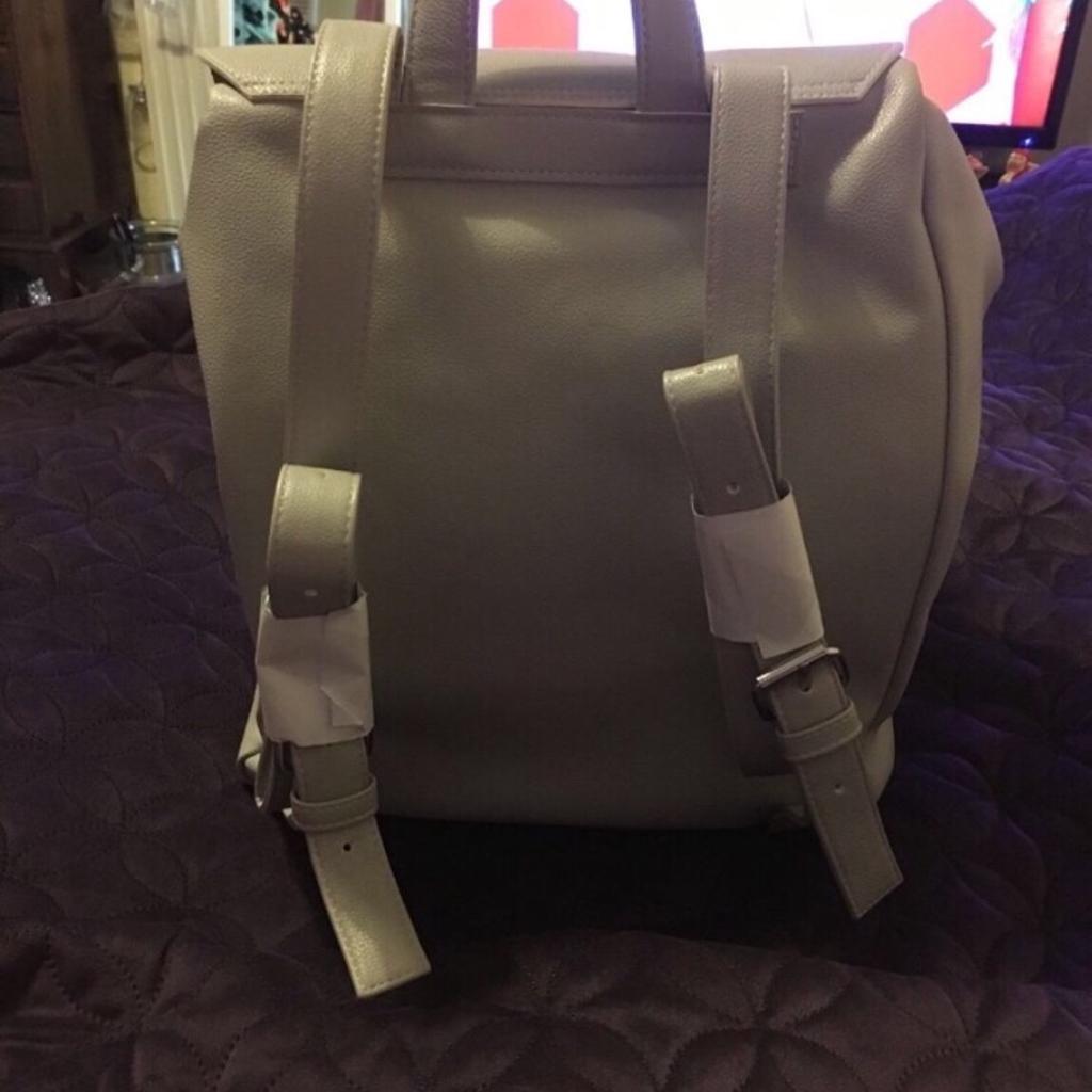 Zoella 2024 grey backpack