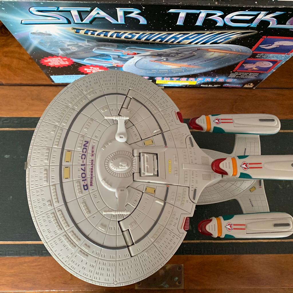 Star Trek TNG Transwarping Enterprise in BD18 Bradford for £30.00 for ...