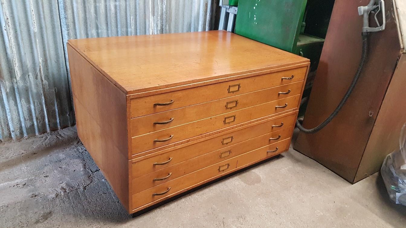 VINTAGE LARGE ARCHITECTS PLAN DRAWERS / CHEST in WS15 Lichfield for £