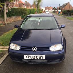 Volkswagen Golf 1.9l tdi
2002 reg
MOT until 27th July 2019
Dark blue
Car drives well and starts first time every time. I’ve had no problems at all
Mileage is 145k, diesel fuel
Issues
1.Airbag light is on, I am told it is probably sensor needs wiggling under passenger seat but I don’t know what I’m doing so haven’t tried
2.The roof lacquer has peeled-cosmetic (no rust showing) see pic
3. I don’t have the remote key so manual lock (central locking works fine)
4 Seal lifted - cosmetic- no leaks