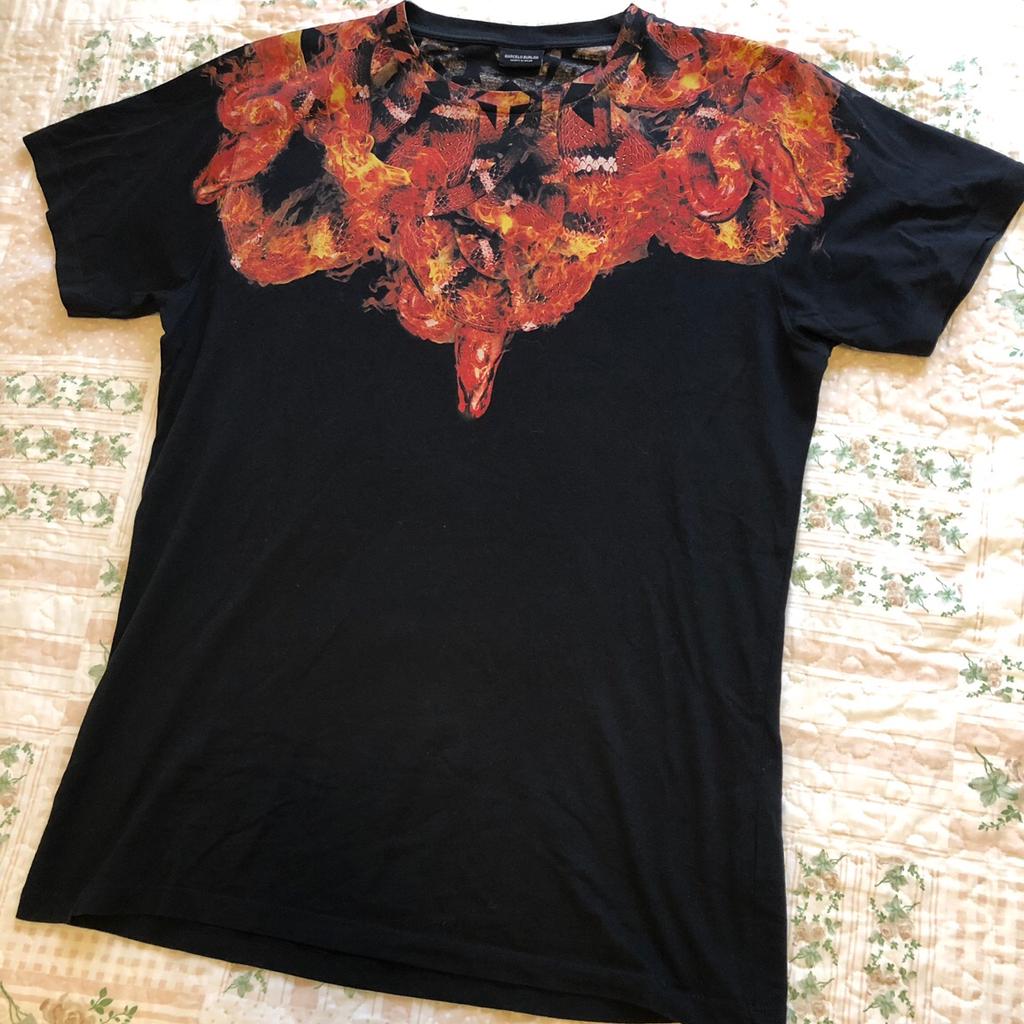 T shirt marcelo burlon on sale rossa