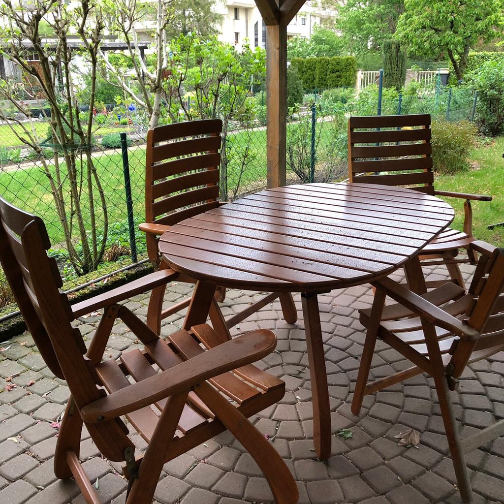 GartenmöbelSet aus Holz in 67067 Ludwigshafen am Rhein für € 130,00