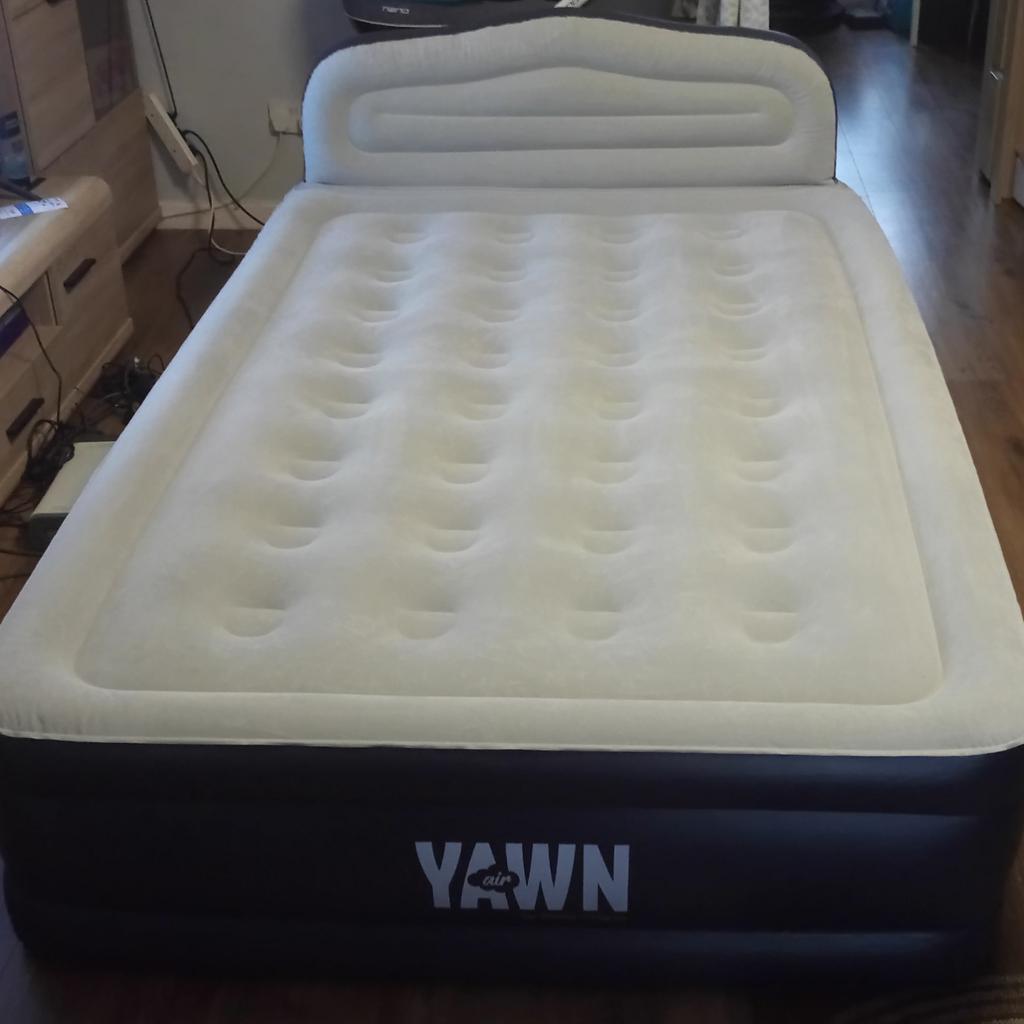 Yawn Selfinflating Air Bed With Headboard in West Lancashire for £45.