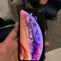 Iphone xs rose gold 64 gb used but brilliant condition
