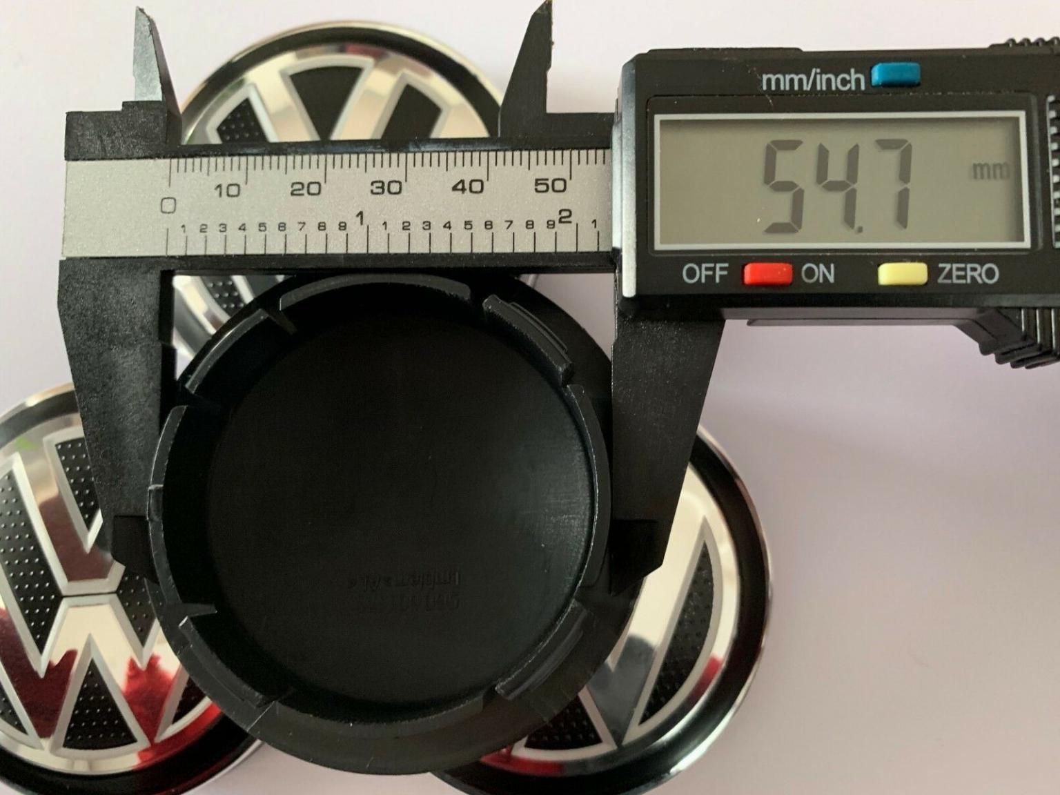 1X ORIGINAL VW 5G0601171 B Nabenkappen Felgendeckel VW Golf Passat GTI
