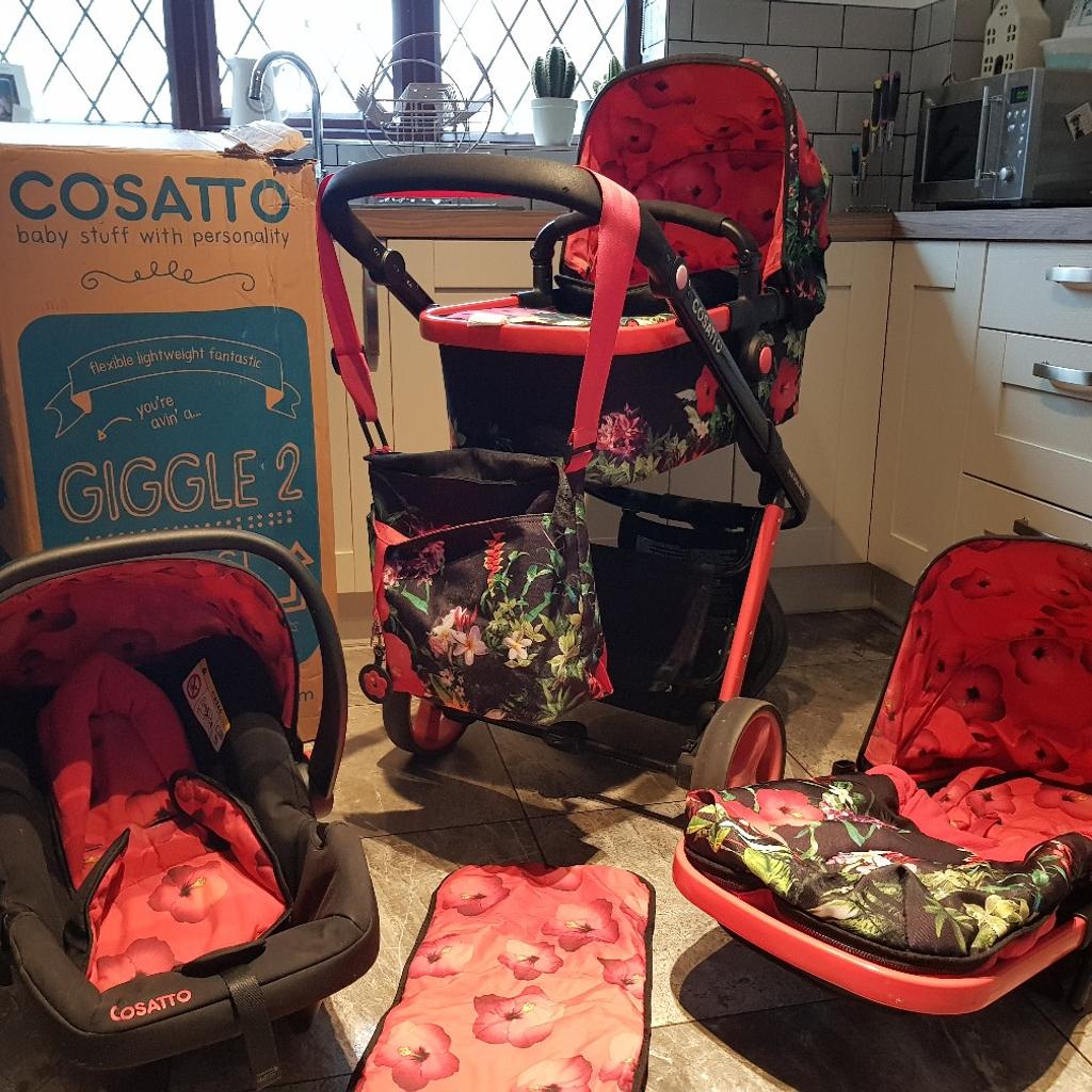 Cosatto tropico outlet stroller