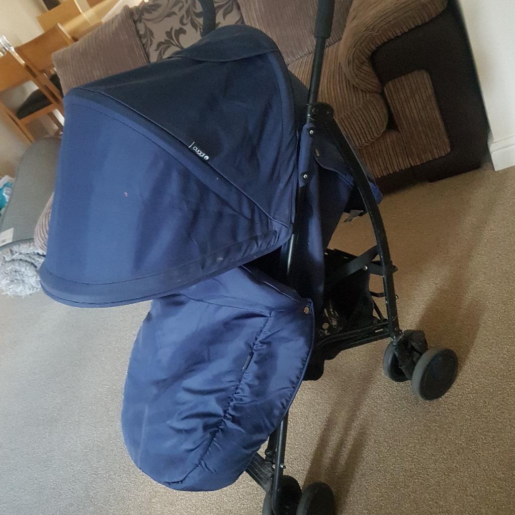 Cuggl blue hot sale stroller