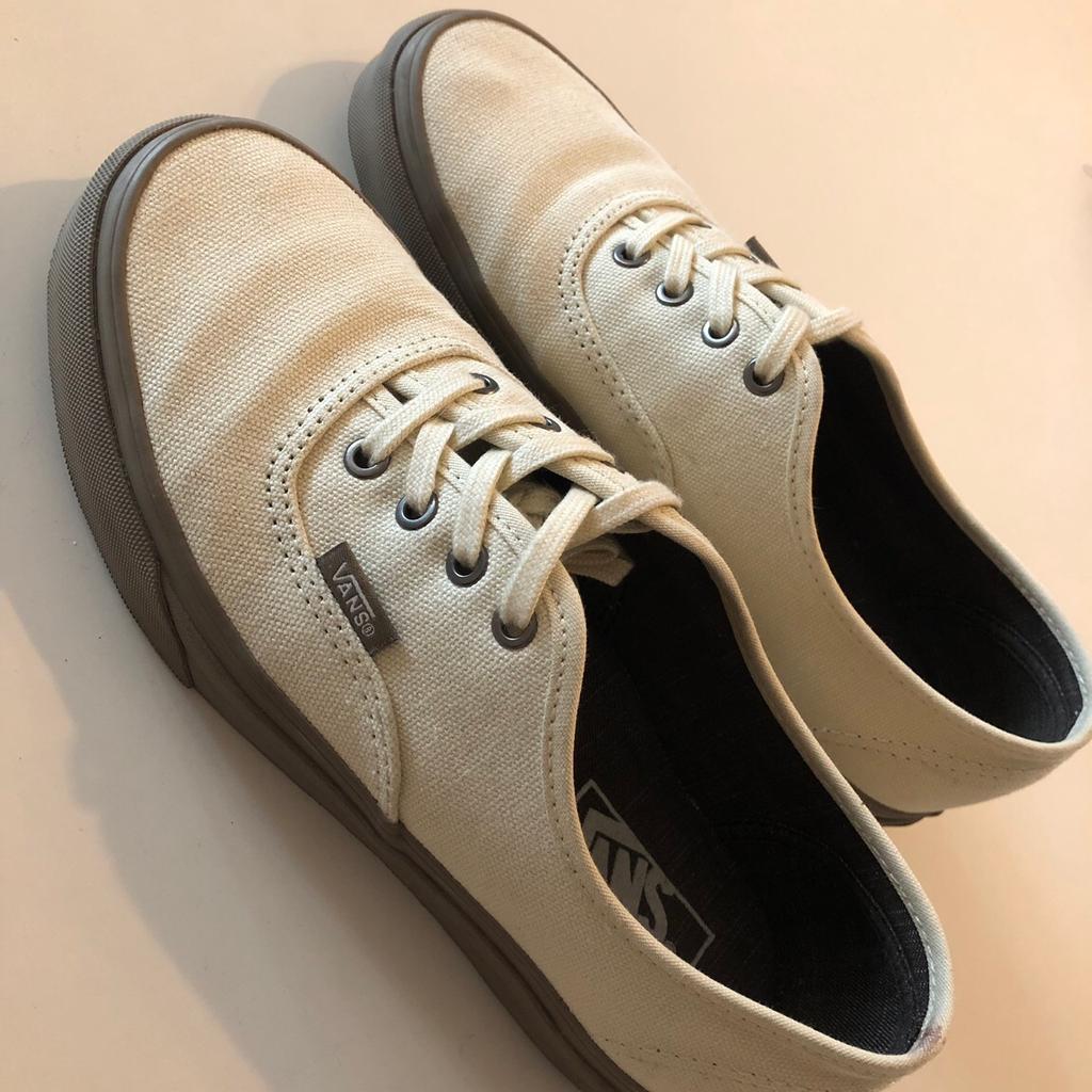 Vans authentic hot sale cream walnut